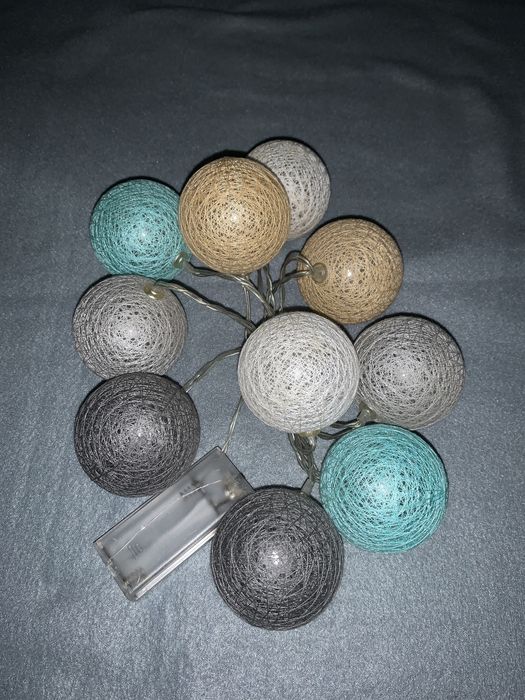 Światełka kule na baterie