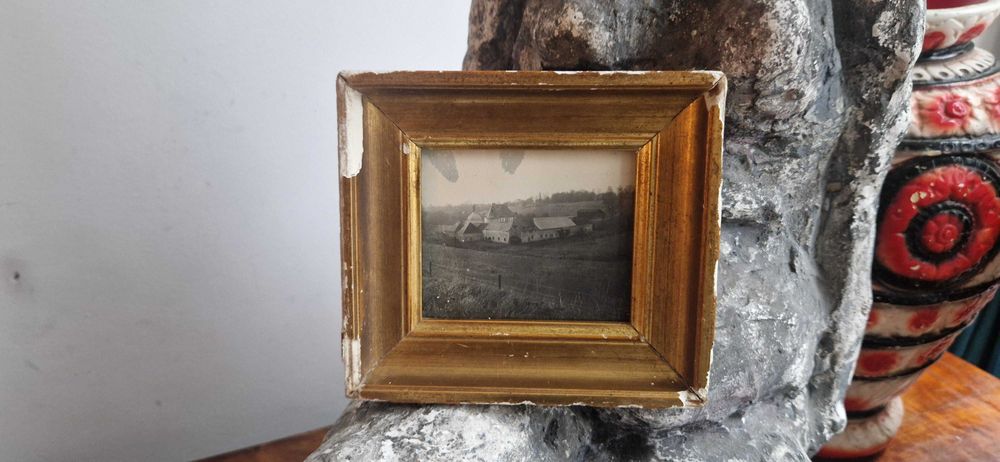 Obraz stare zdjecie stara ramka dekor rustykalny gospodarstwo