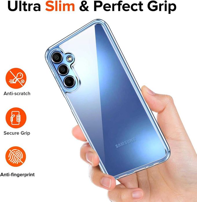IVOLER pancrene etui do Samsung Galaxy A15 4G A15 5G 2x szkło
