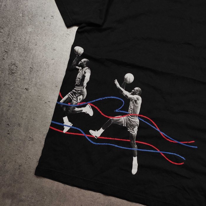 MĘSKA Koszulka PREMIUM Oficjalna Mitchell & Ness Air Jordan Koszykówka