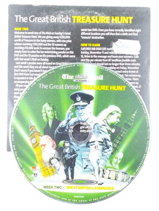 The Great British Treasure Hunt DVD