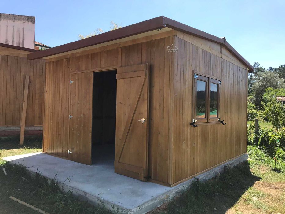 abrigo de jardim / anexo - Madeira&Conforto - abg.10