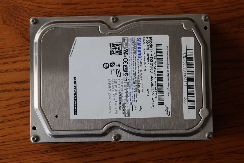 Жорсткий диск, HDD Samsung 320 GB
