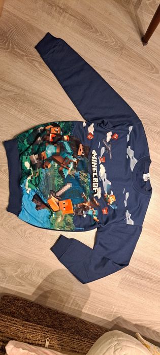 Bluza minecraft dla fana   134/140 nowa
