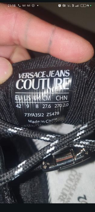 Adidasy męskie Versace