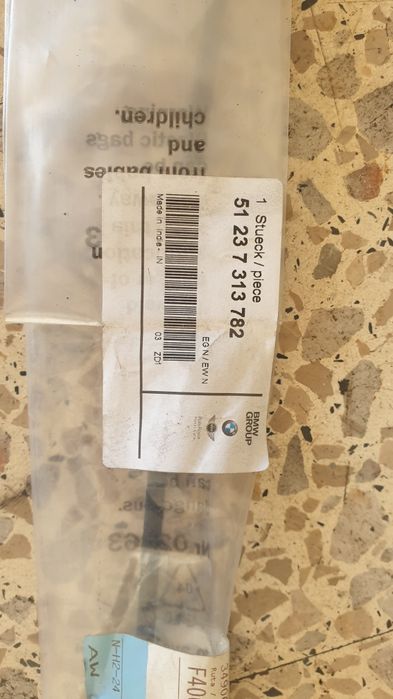 Cabo traseiro de capô