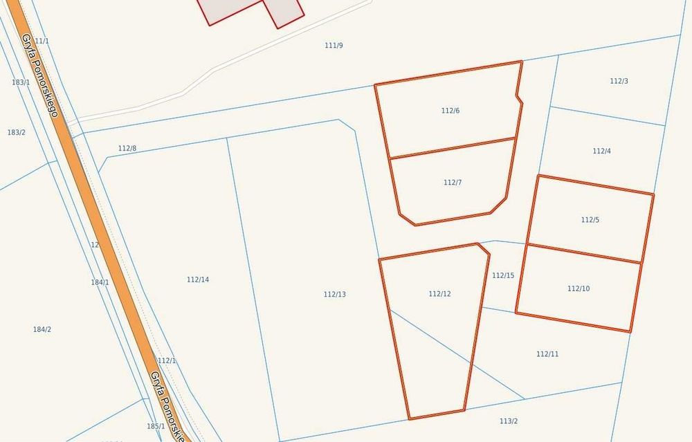 Działki budowlane Warzno z Warunkami Zabudowy