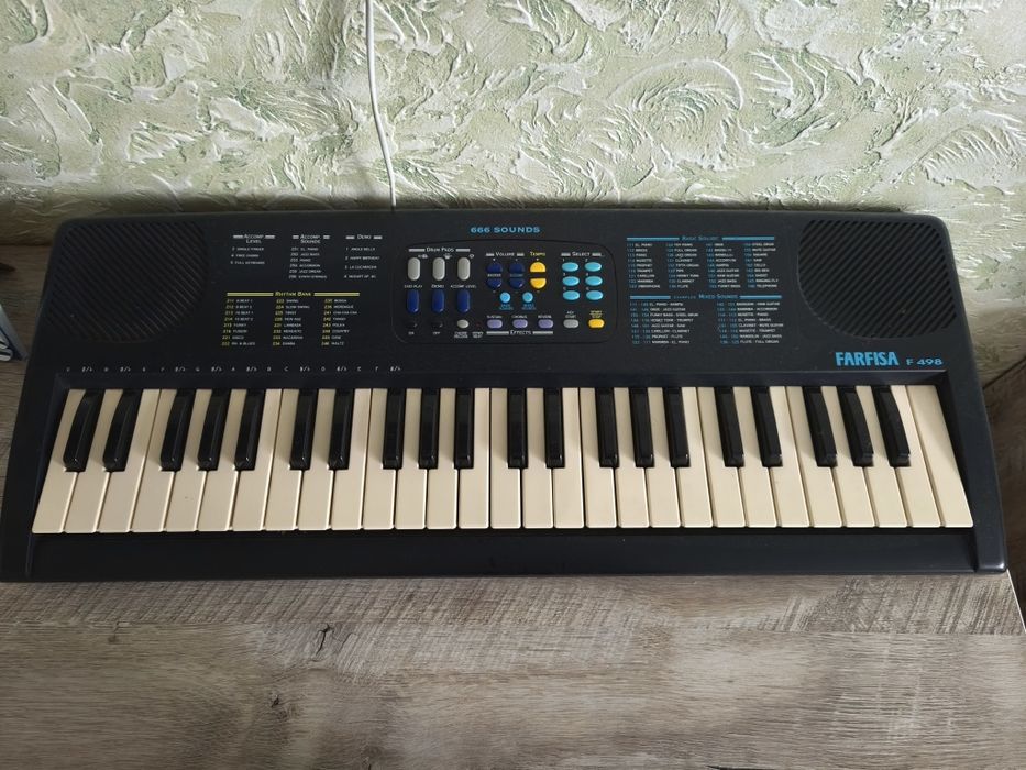 Синтезатор Farfisa F498