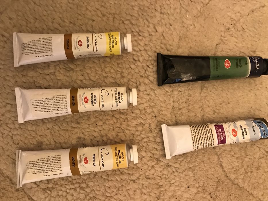 Масляные краски «Невская палитра»