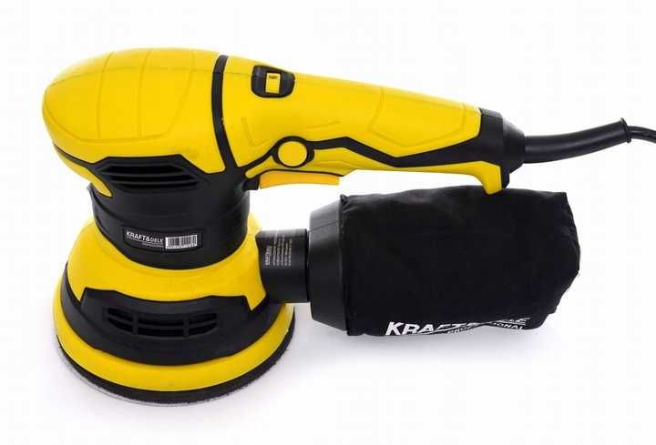 Szlifierka Mimośrodowa  Oscylacyjna do Drewna Metalu 125mm 1200W