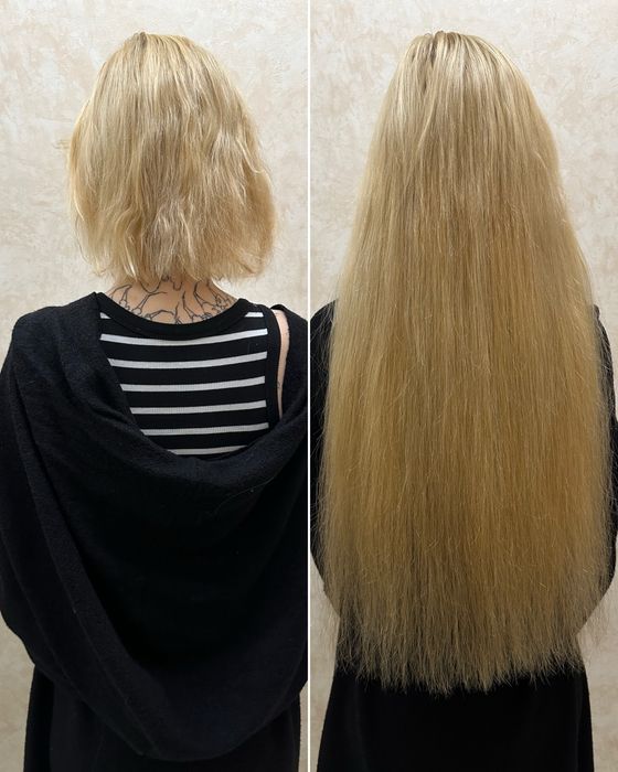 Нарощення волосся, київ, корекція, зняття