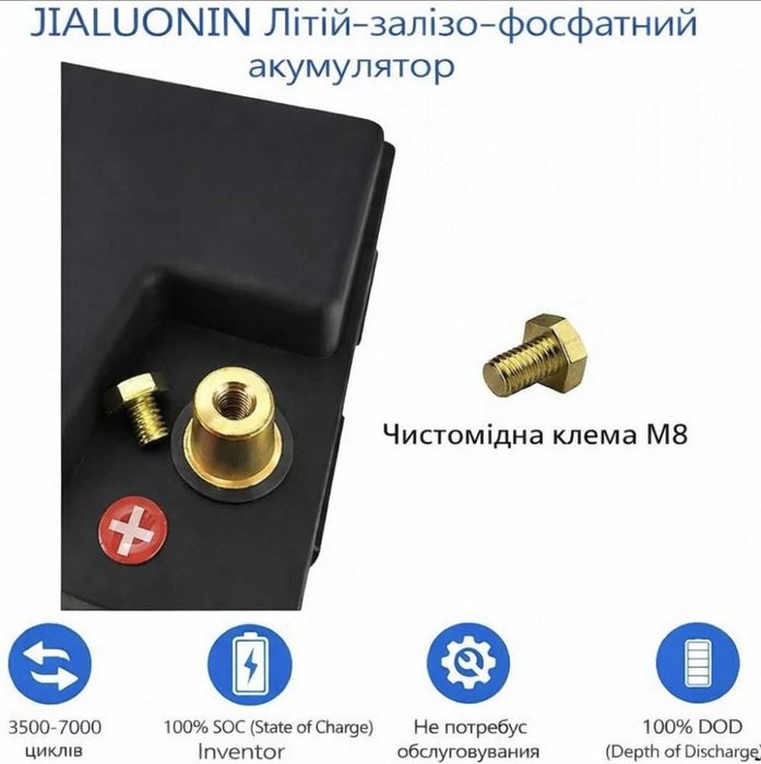Аккумулятор Lifepo4 12v100А литий-железо-фосфат батарея новый мощный‼️