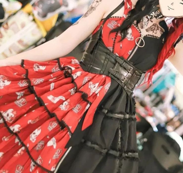 Nowy czarny gorset kamizelka S/M cosplay Halloween