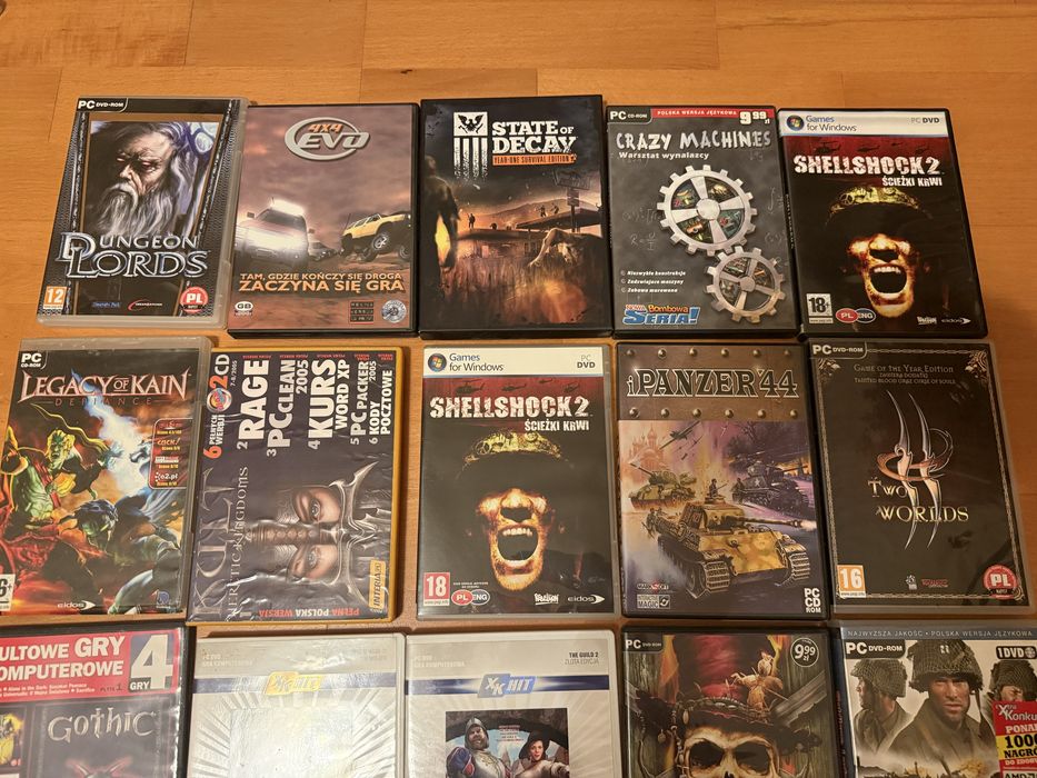 Sprzedam gry na pc!!- propozycje cenowe