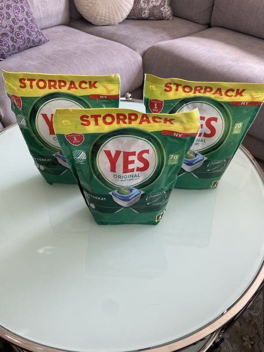 Kapsułki do Zmywarki ( kupione w Szwecji ) 57 groszy za 1 Kapsułkę!