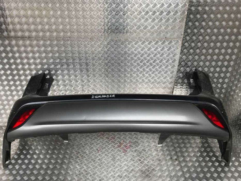 TOYOTA HIGHLANDER 21 22 23 бампер задний комплектный фонари абсорбер