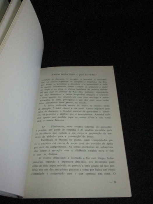 Livro Barco Moliceiro que futuro? Jaime Vilar