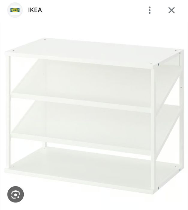 Sapateira Aberta Ikea PLATSA - 3 Unidades