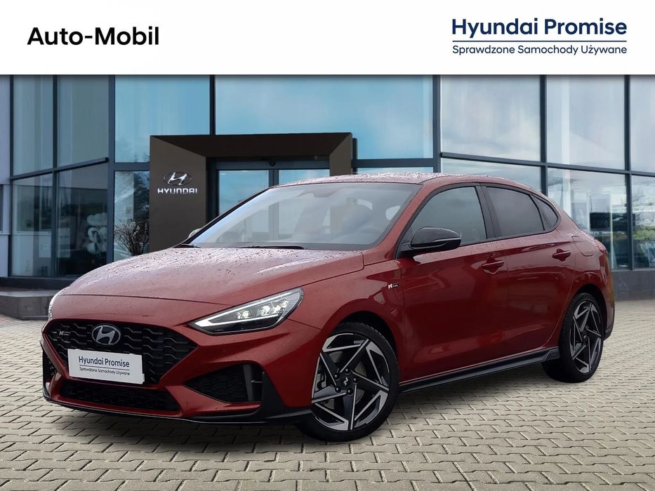 Hyundai I30 Fastback 1.5 T-GDI 7DCT N-LINE+LUXURY salonPL 1 właściciel bezwypadkow