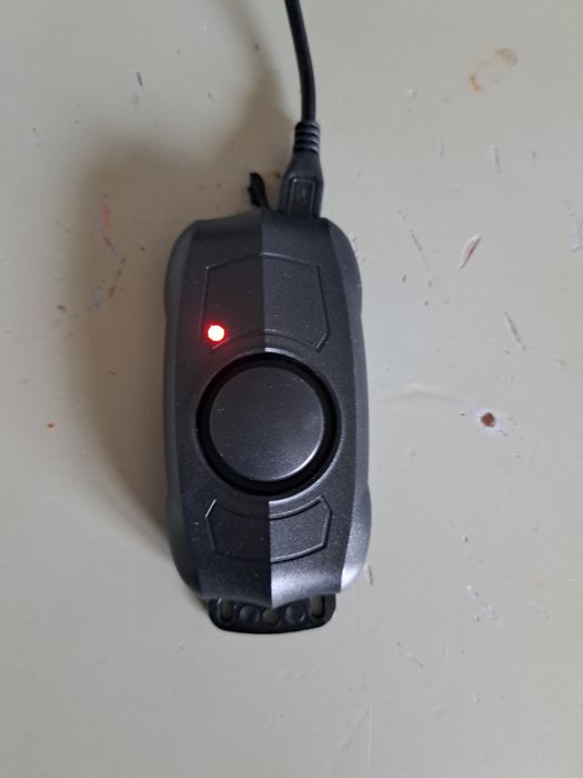 Alarm rowerowy z pilotem ładowany USB