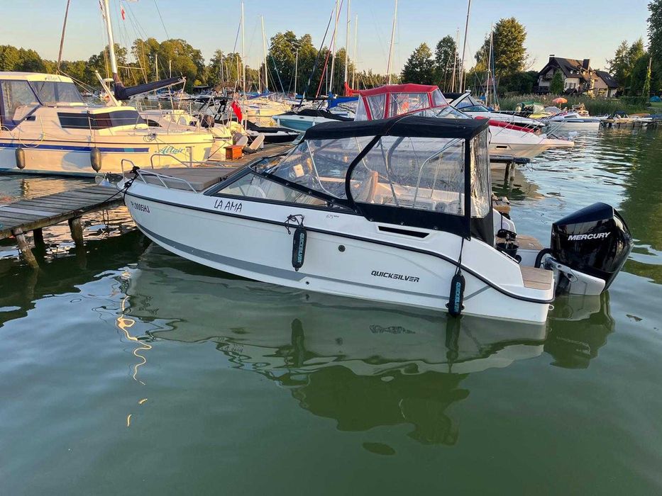 Quicksilver 675 Activ Cruiser + Mercury F250 V8 + przyczepa