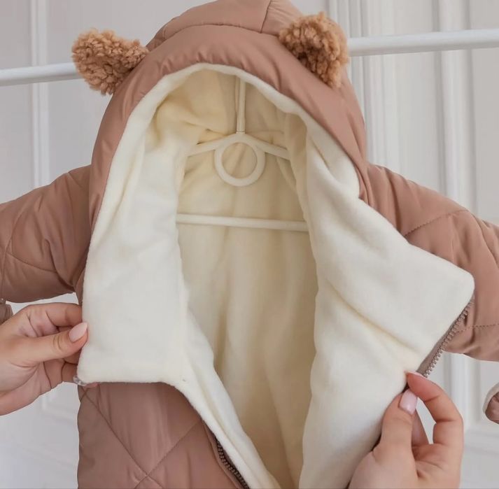 Комбінезон теплий зимовий 68-74 р. Як новий