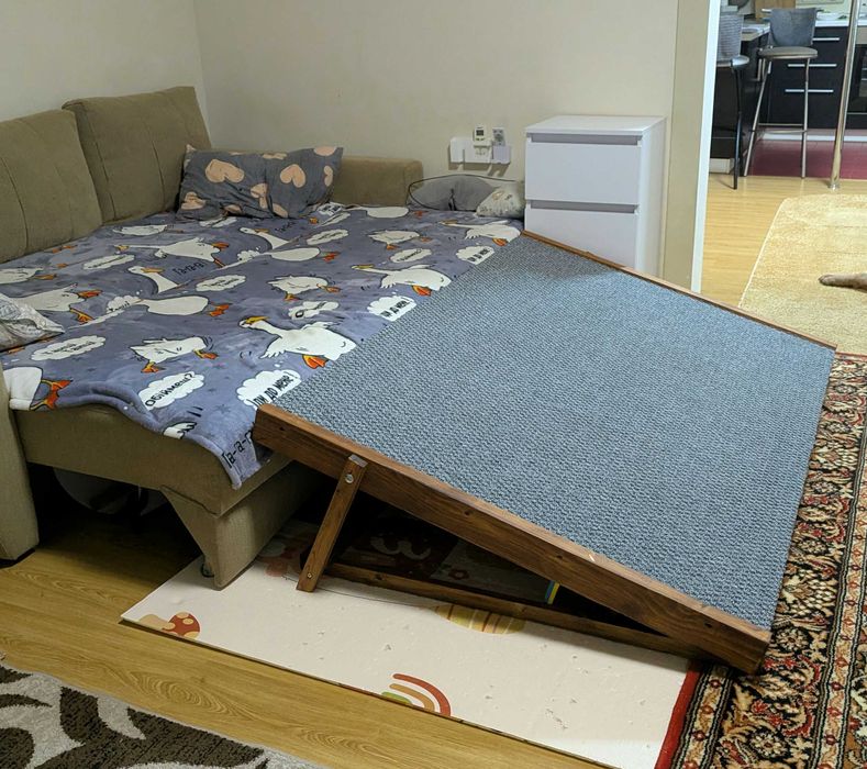 Складний пандус для собак великого розміру до 80 кг навантаження