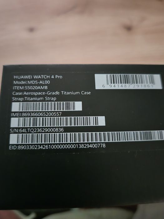 Smartwatch Huawei Watch 4 Pro