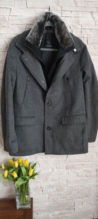 Kurtka płaszcz męski L