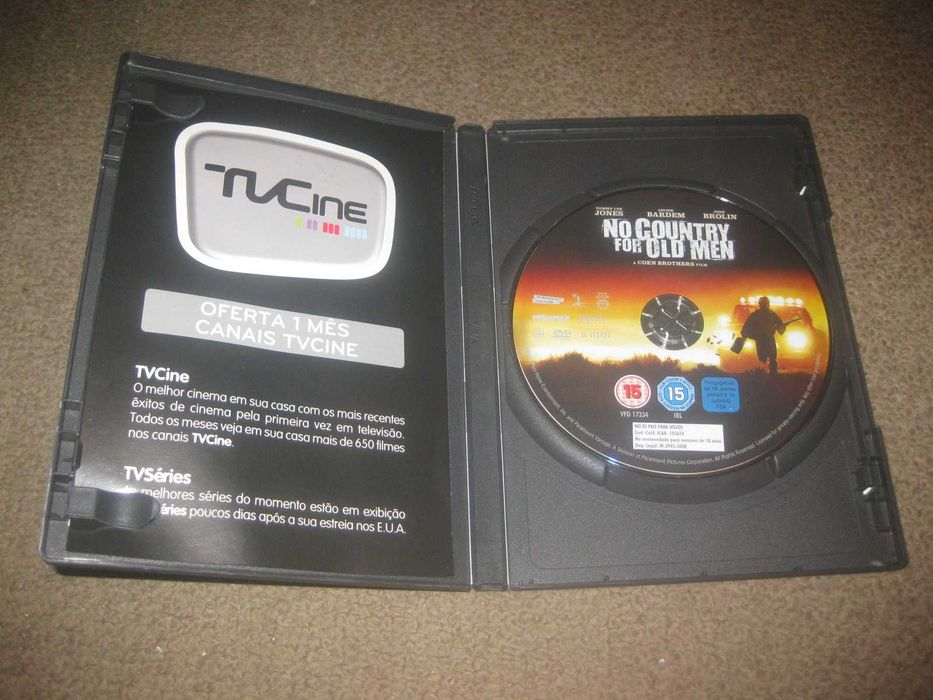 DVD "Este País Não É Para Velhos" com Javier Bardem