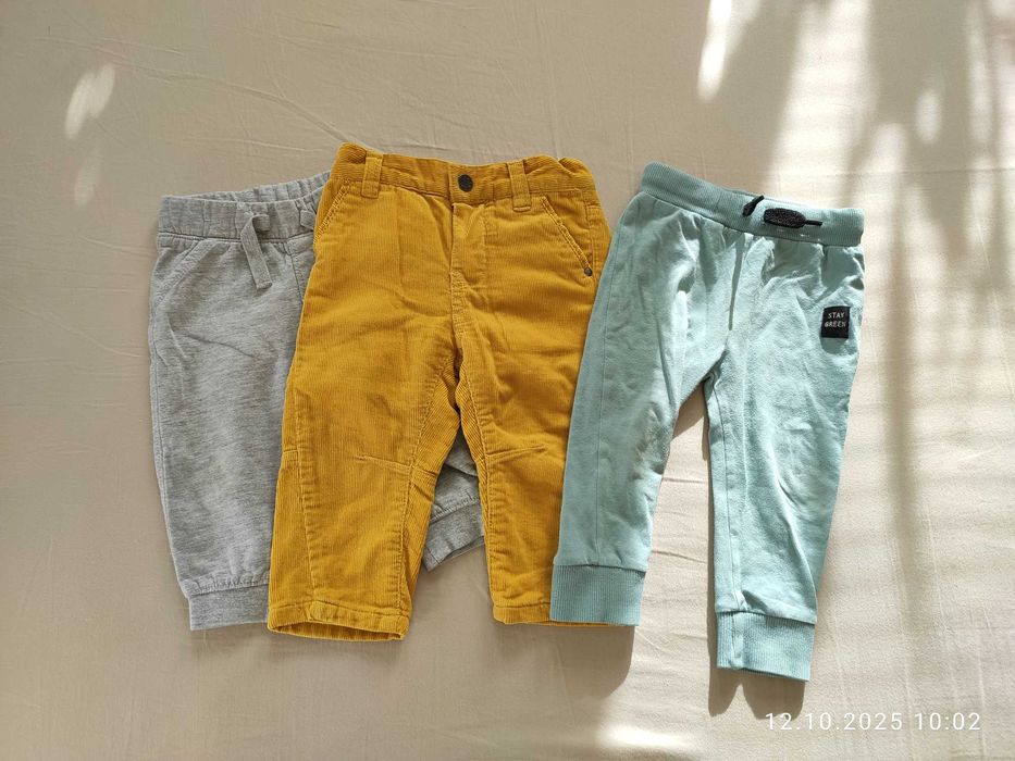 Ціна за 3 шт. Штани 6-9 місяців