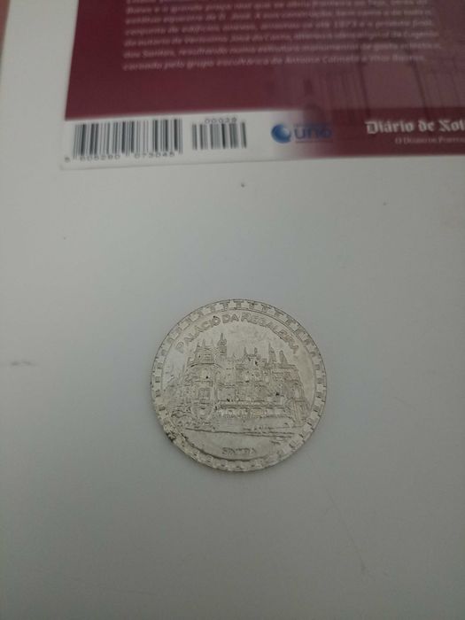 Moedas da coleção Grandes Monumentos Portugueses