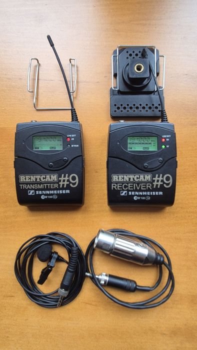 Sennheiser EW 100 G2  + walizka zestaw mikrofonów bezprzewodowych