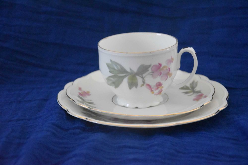 Zestaw śniadaniowy Altrohlau MZ Chechoslovakia stara porcelana