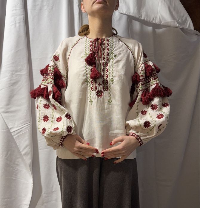 Вишиванка Etnodim Земель (розмір М, льон, як нова)