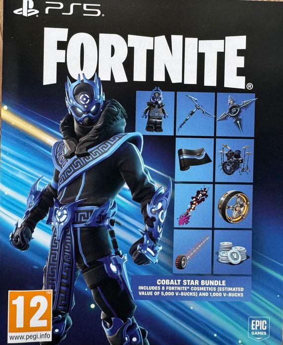 Код Fortnite Cobalt Star Bundle для PlayStation 5