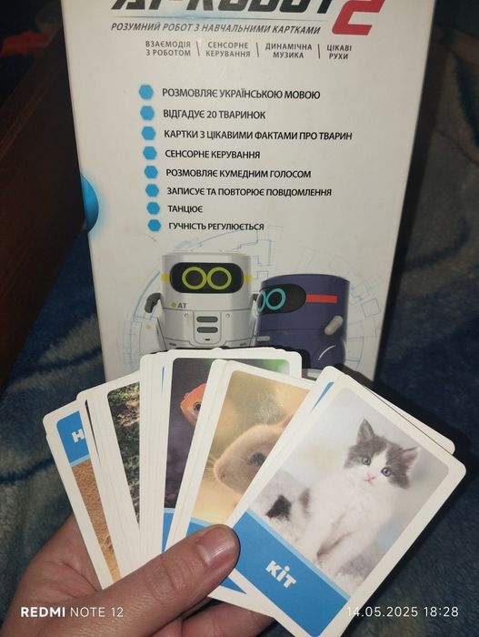 Робот it robot з картками