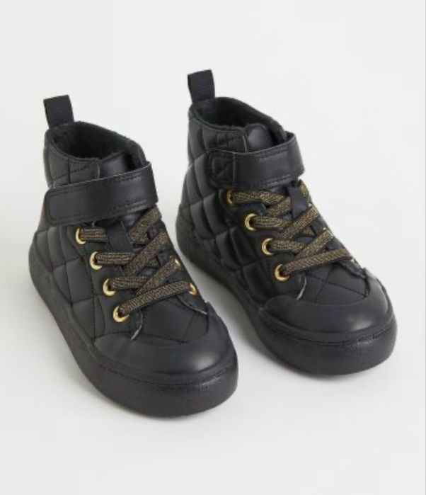 Ботинки ботінки чоботи з утепленням легеньким h&m 18 см