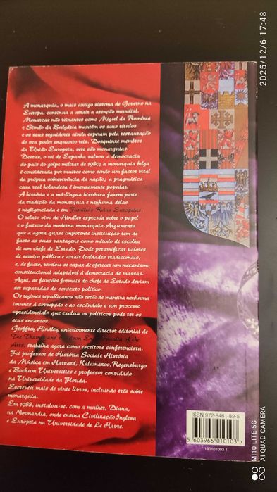 Famílias Reais Europeias - Geoffrey Hindley - portes grátis