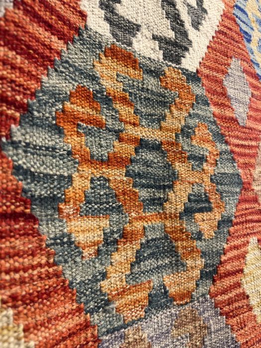 Tapete kilim feito à mao 255x175cm - Novo