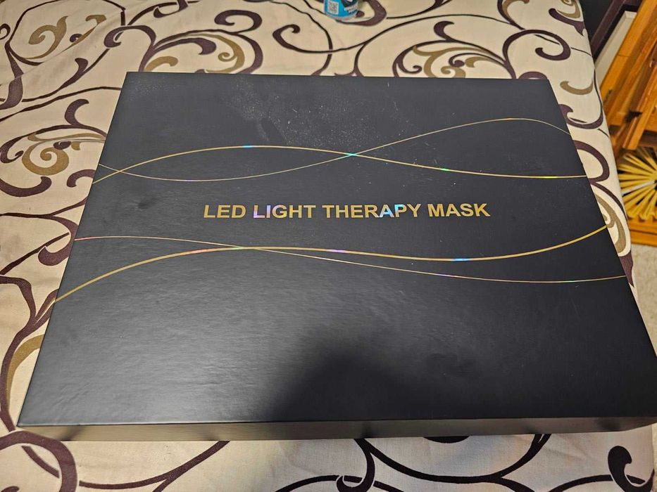 LED терапия красным 850 нм ИК  светом Маска для лица и шеи