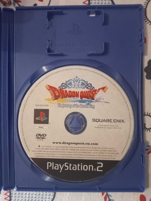 Jogo Dragon Quest VIII para a PS2 (Caixa e Disco) em Bom Estado