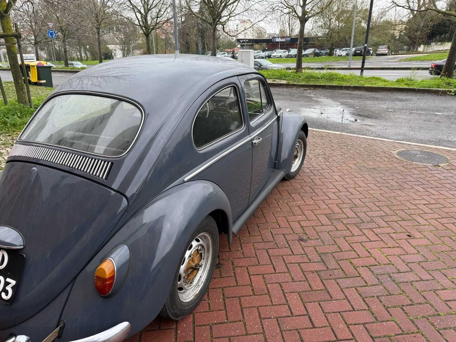 VW Carocha W1/11Limousine Deluxe Pele 1200cc 6V - Modelo de 1964