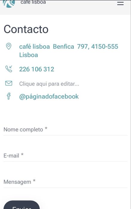 Crio site profissional para pequenas empresas