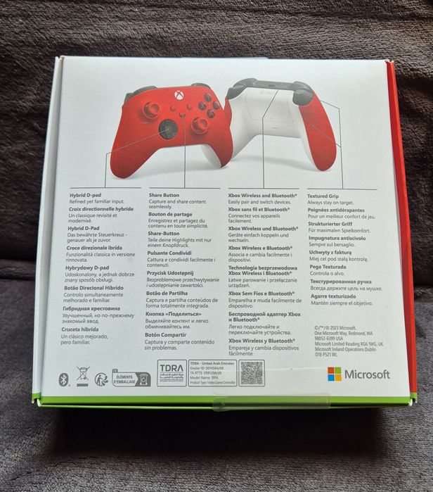 Pad Microsoft Xbox Series Controller Pulse Red