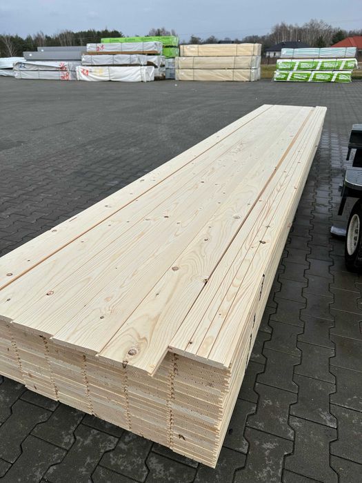 Elewacja ,Podbitka Świerk Skandynawski 19x146mm