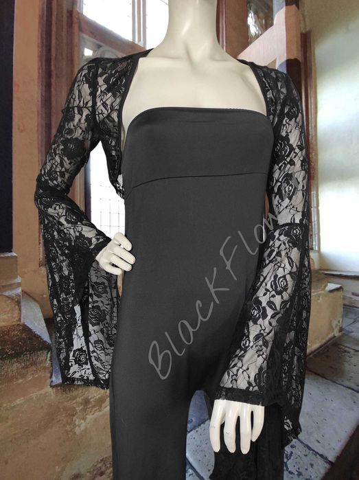 koronkowe bolerko szerokie rękawy goth alternative lolita coquette