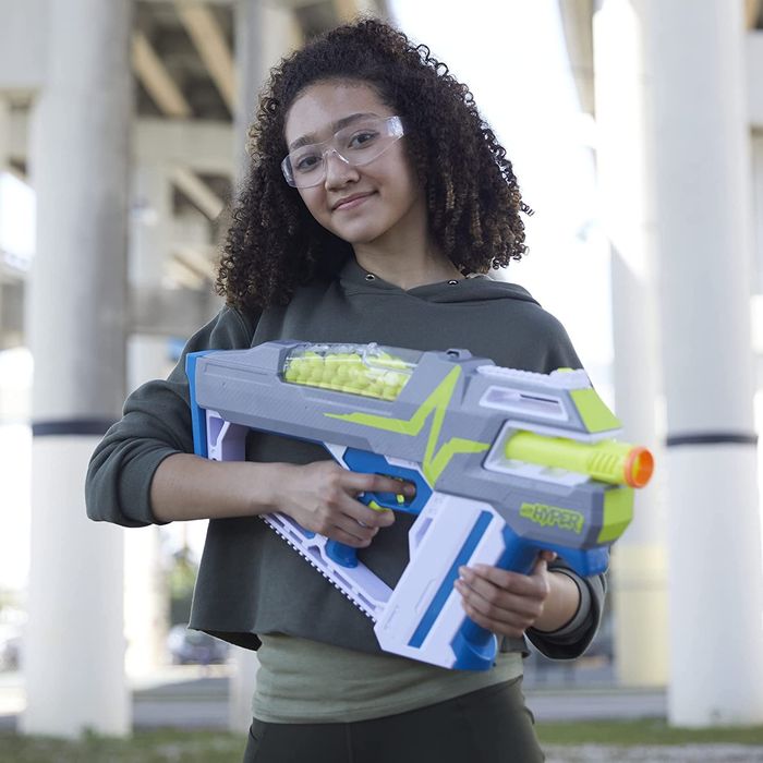 Акція! Бластер NERF Hyper Mach-100 Fully Motorized Blaster Нерф