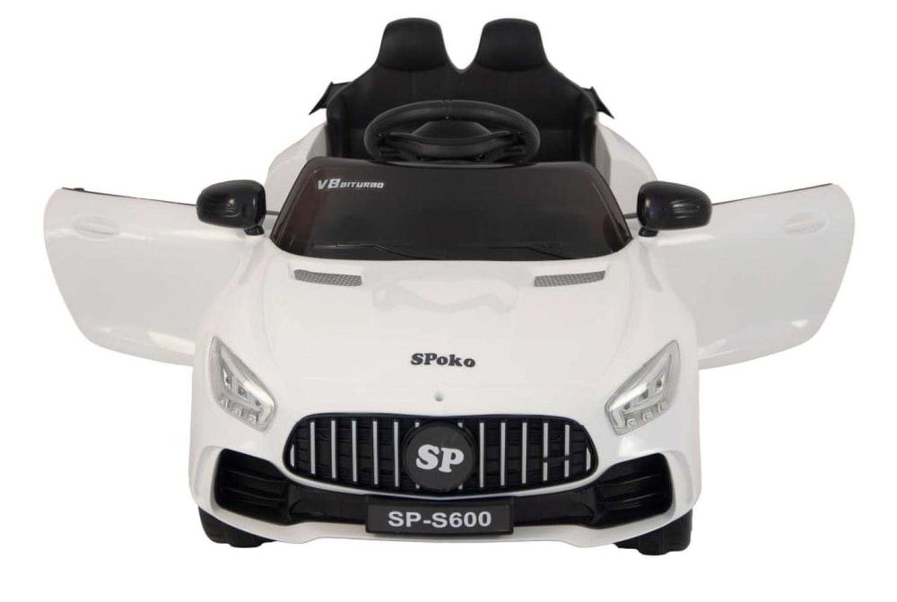 Дитячий електромобіль Spoko SP-S600 білий / Электромобиль детский