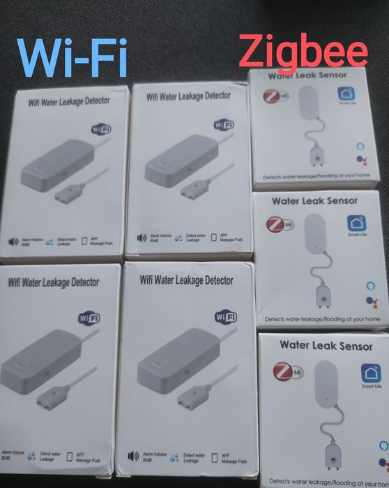 Tuya czujnik zalania poziomu wody wifi zigbee Smart life